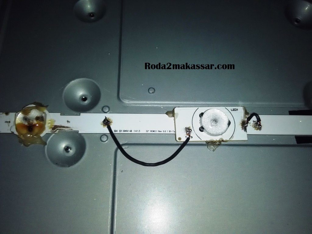 perbaiki backlight tv lcd