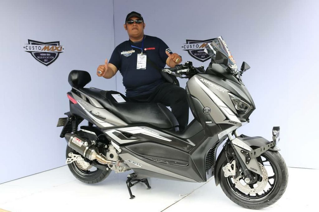 Pemenang semifinal CustoMAXI nasional kelas Xmax di kota Medan (Arief Ardiansyah)