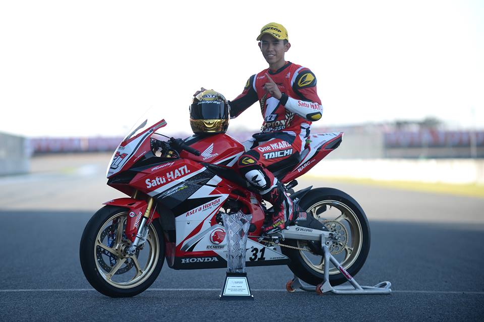 gerry salim juara ap250 arrc