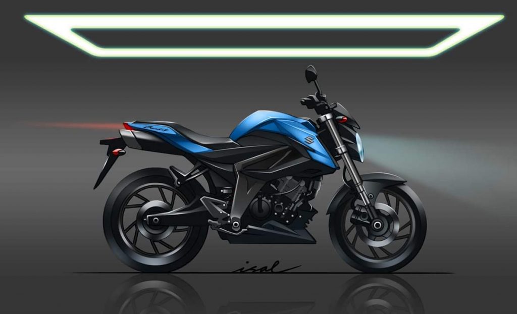 Bocoran Desain Suzuki Bandit 150 Bukan Lampu Bulat Tapi 