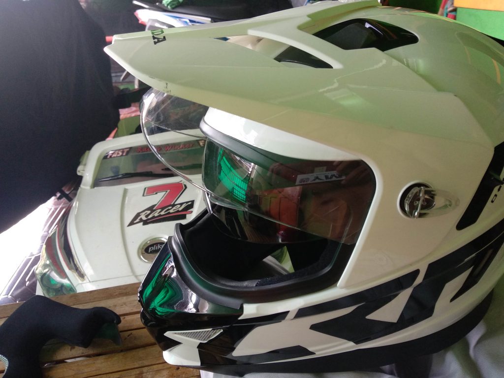 Perbaiki Double Visor Helm MDS Super Pro