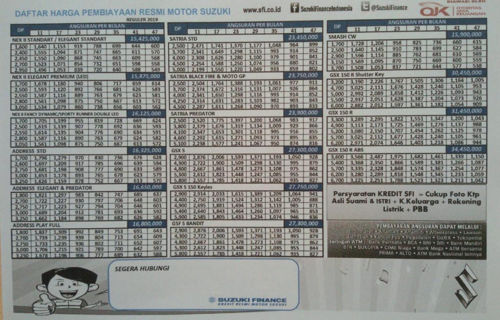 harga motor suzuki makassar
