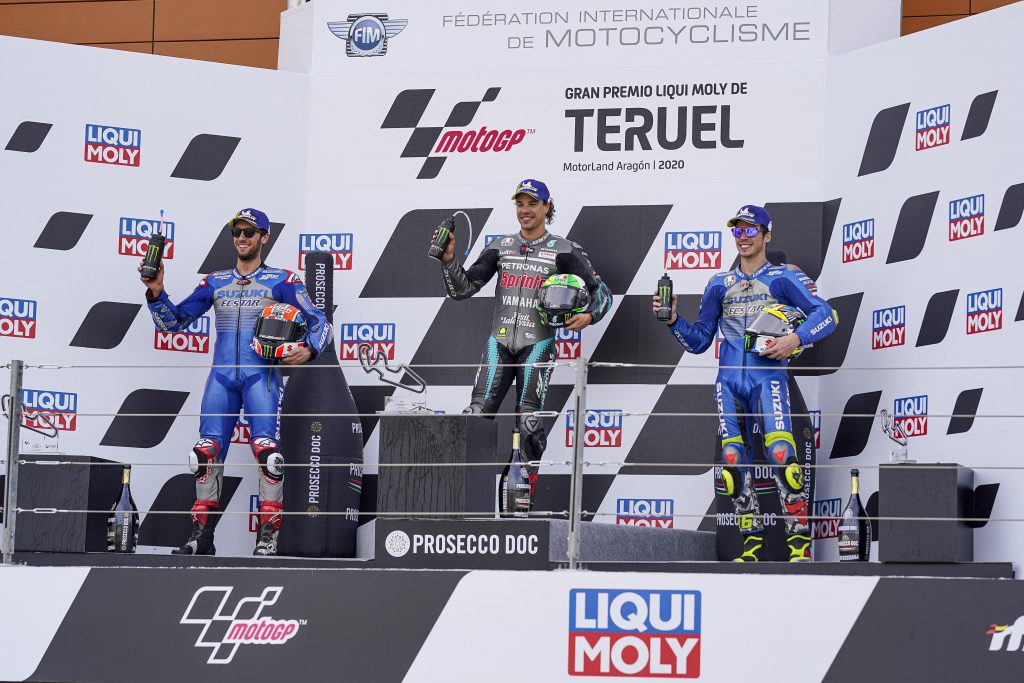 Suzuki Double Podium MotoGP Teruel