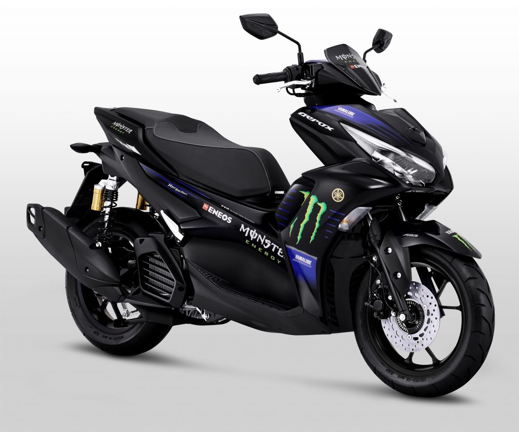Aerox 155 Connected Monster Energy