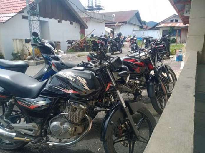 thunder 125 ditangkap