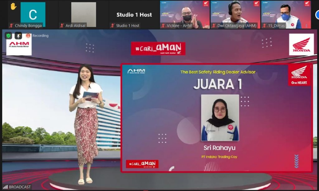 instruktur Terbaik AHM 2021