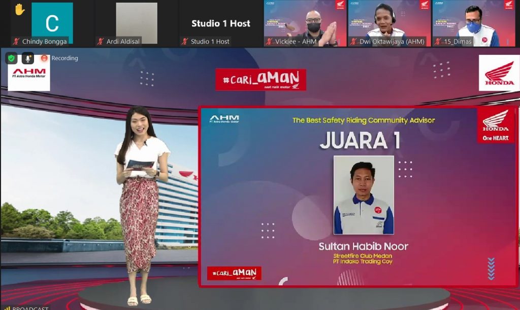 instruktur Terbaik AHM 2021