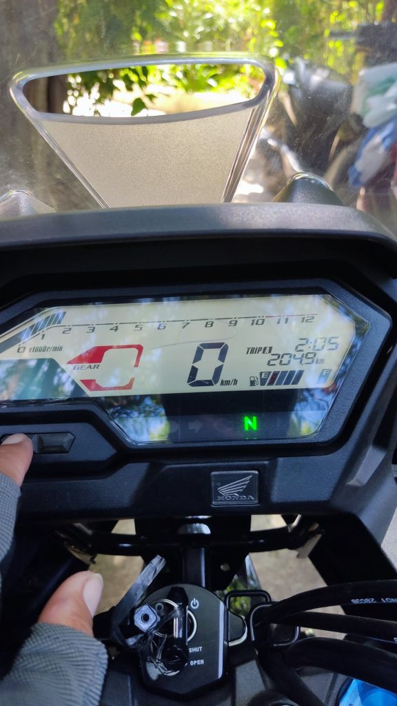 Konsumsi Honda CB150X