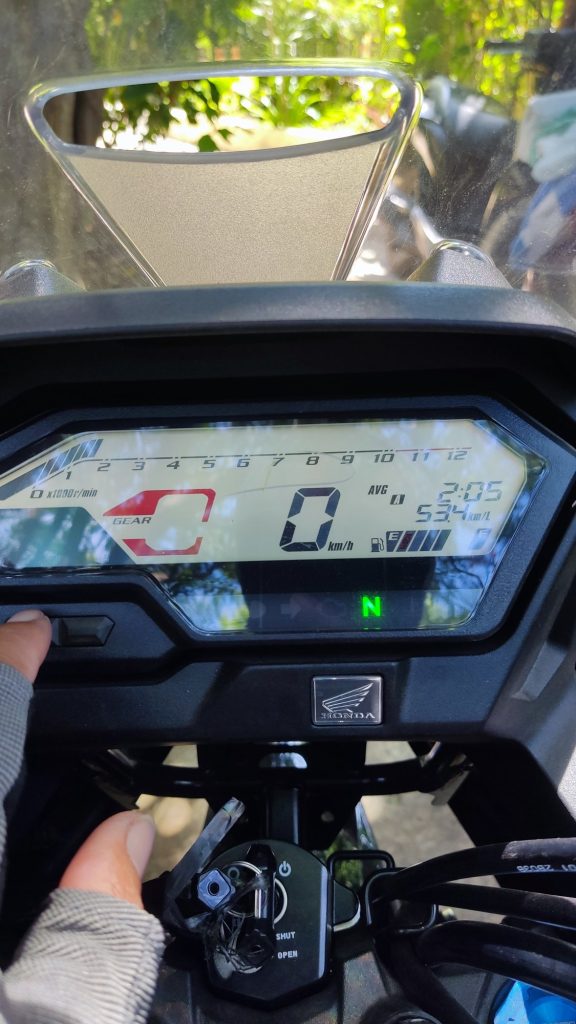 Konsumsi Honda CB150X