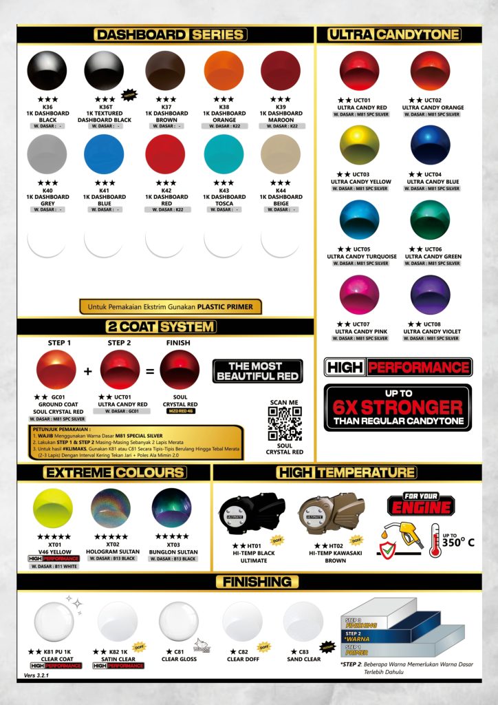 katalog warna sapporo