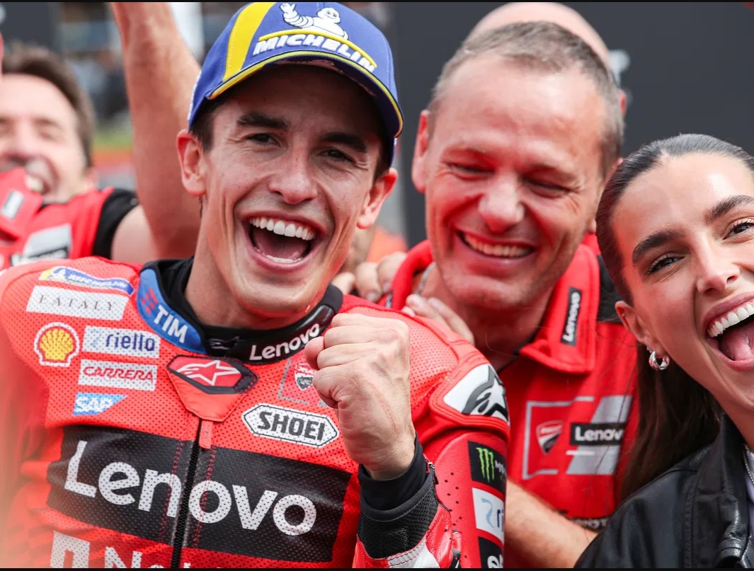 Marc Marquez di Sirkuit Mandalika GP Indonesia 2026