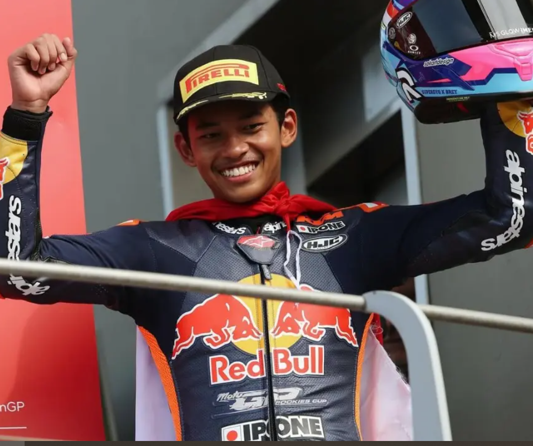 David Almansa dan Veda Ega Pratama di FP1 Moto3 Mandalika 2026