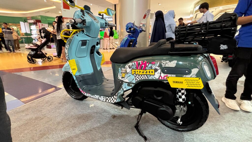 Modifikasi Yamaha Fazzio Hybrid Urban Explorer di CLASSY Modifest 2026 Makassar